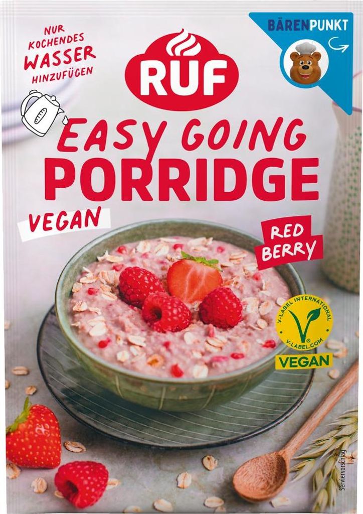 RUF Porridge Red Berry
