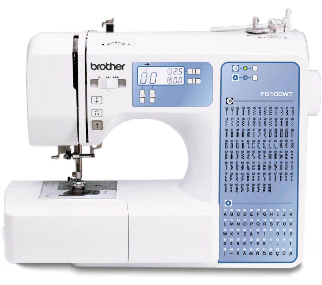 Brother FS100WT, Biela, Automatický šijací stroj, Šitie, 1 Obrázok produktu 