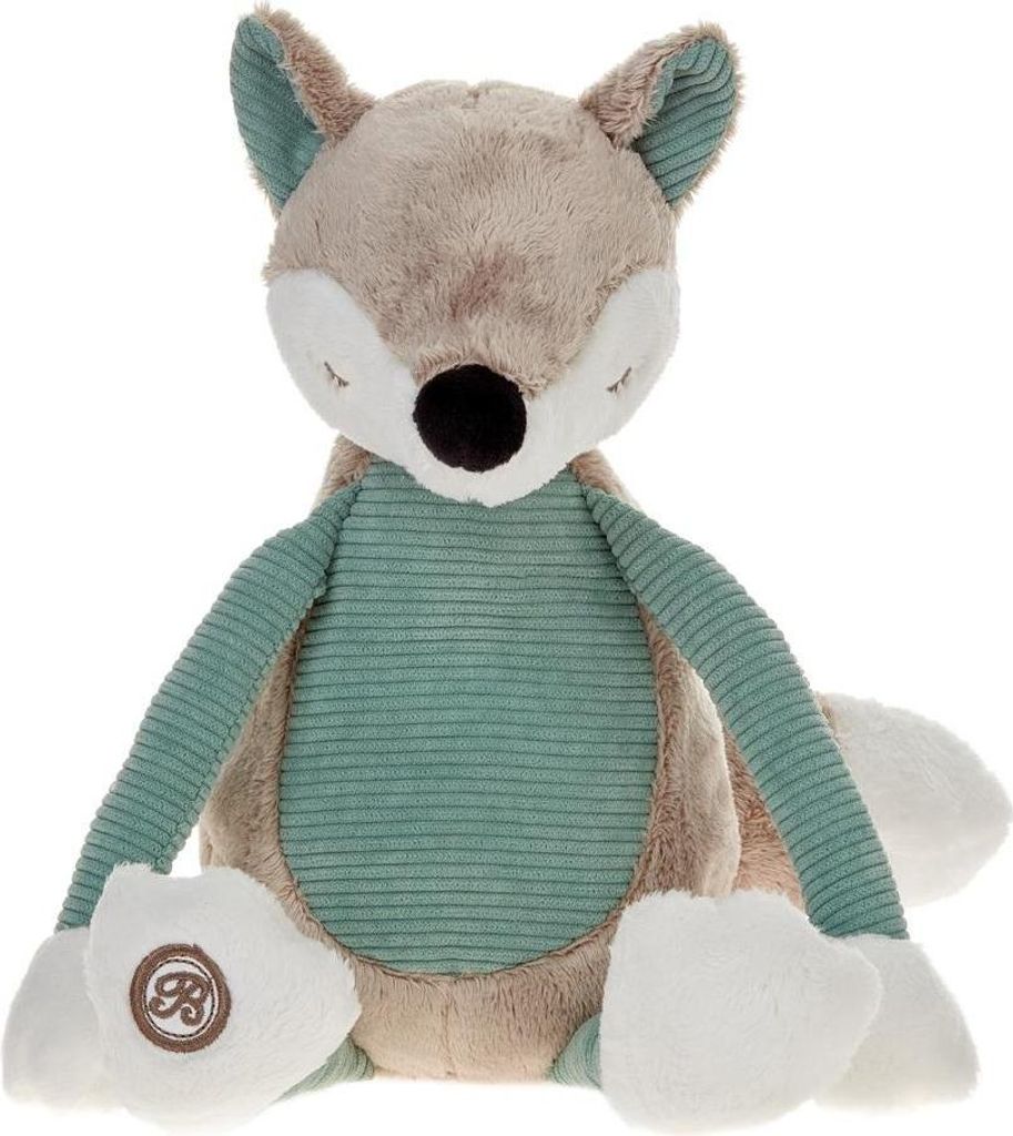Plüschtier Fuchs Axel, Beige-Mint, 27 cm