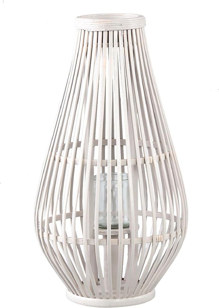 PTMD - Laterne Lysia - Beige - 25x25x48cm