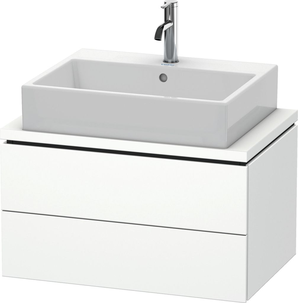 Duravit Konsolenunterschrank L-CUBE 400 x 720 x 477 mm weiß matt