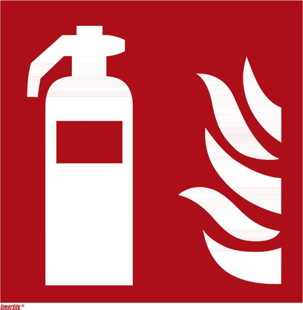 Brandschutzzeichen Feuerlöscher, Typ: 11100