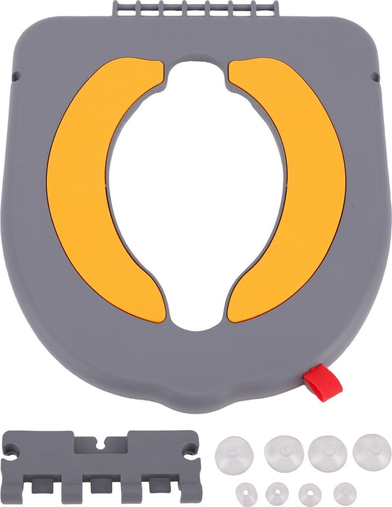 Kleinkind-Töpfchensitz, ergonomisch, rutschfest, starke Saugnapf-Befestigung, universelle tragbare Kindertoilette für Zuhause, Reisen