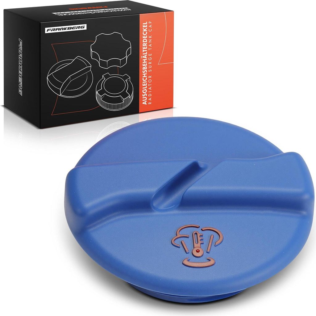 Frankberg 1x Verschlussdeckel Kühlmittelbehälter für VW Golf Passat Jetta II Seat Cordoba 6K1