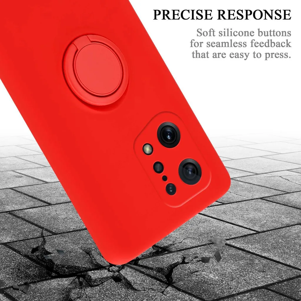 Cadorabo Custodia per Oppo FIND X5 Custodia protettiva in rosso Custodia per telefono cellulare Custodia TPU Cover - 8