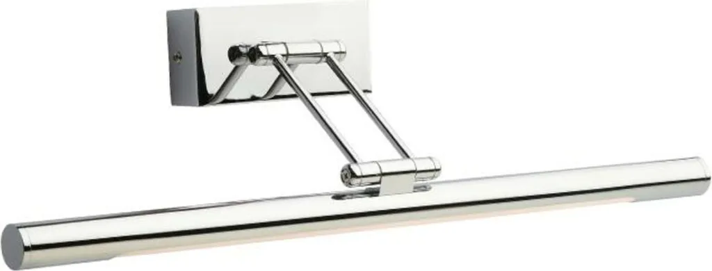 Réglette LED pour miroir RIO 50cm en métal chromé 12W IP44 3000K ACA