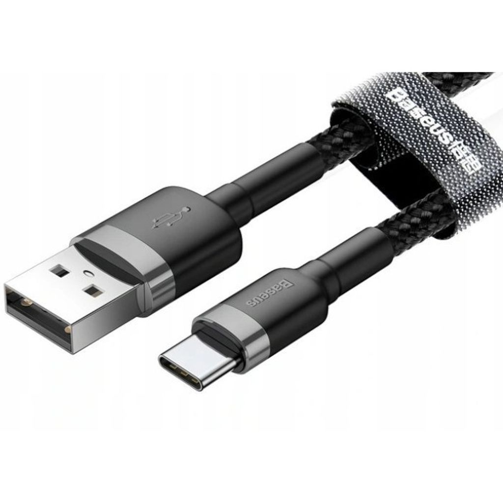 Baseus Cafule-Kabel USB-C 2A 2 m (Grau+Schwarz) Produktbild 