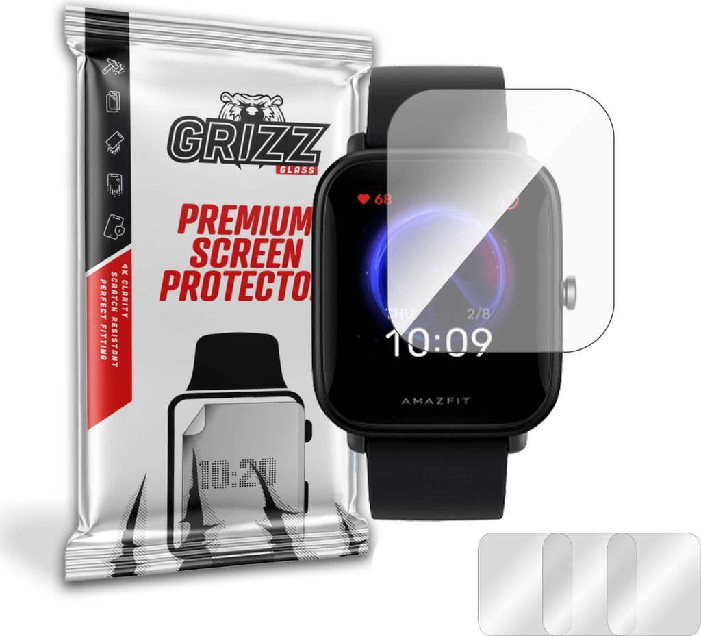 Hydrogel-Folie GrizzGlass Hydrofilm für Amazfit Bip U Pro