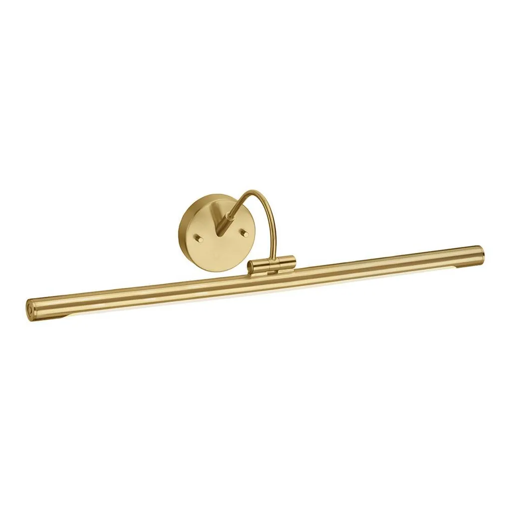 Lampe pour tableau LED 67 cm Alton laiton brossé pour grand cadre
