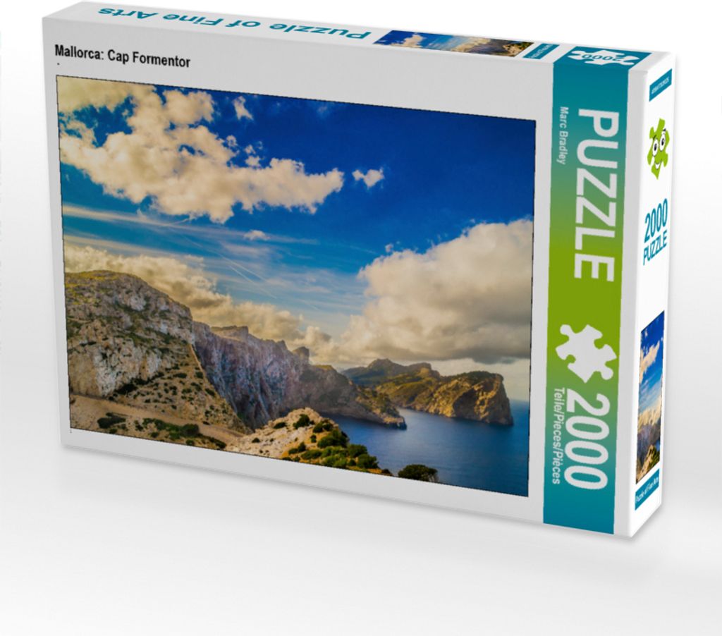 CALVENDO Puzzle Mallorca: Cap Formentor 2000 Teile Puzzle quer | 2000 Teile Lege-Größe 90x67cm Foto-Puzzle für glückliche Stunden