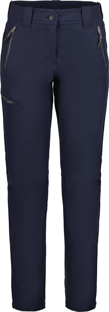 Icepeak Softshellhose Damen mit Fleecefutter EP Arcola, Farbe:Blau, Größe:40