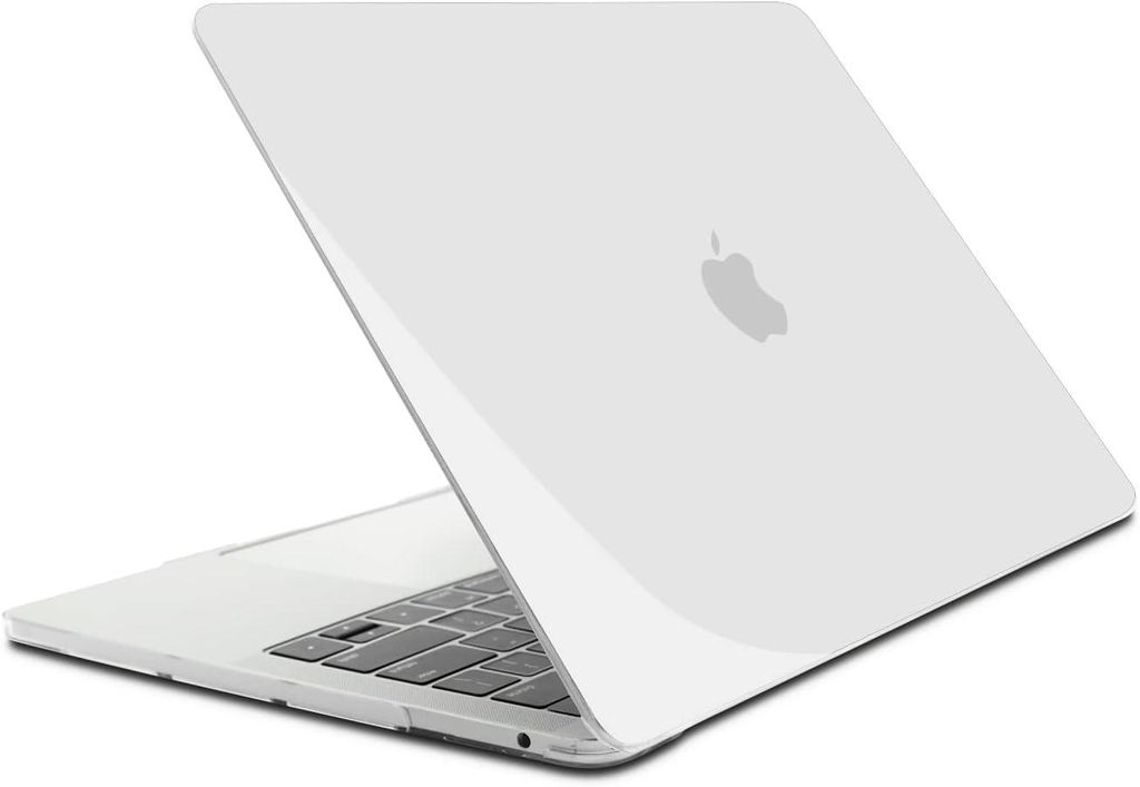 Hülle für MacBook Air 13 (13,6) M4 2025 – 360°-Schutz Transparente Hartschalenhülle Phonillico