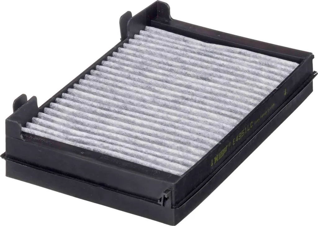 Filtre habitacle HENGST E4951LC à charbon actif - Haute performance