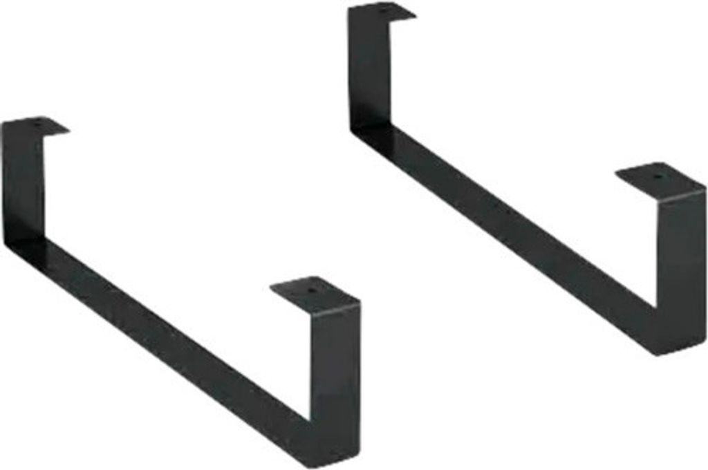 Fuß-Set für Waschtischunterschrank Devo Viva 2.0 BxHxT 43x10x5 cm schwarz
