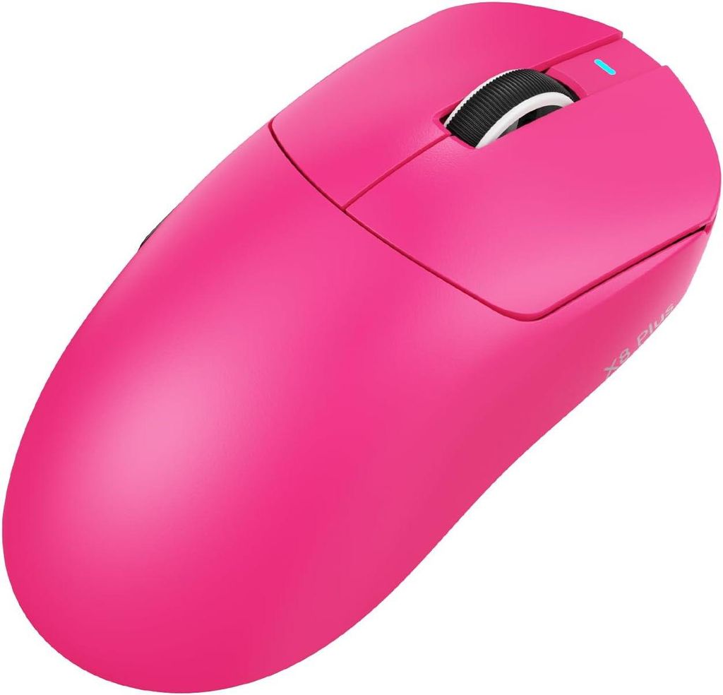 Maus für große Hände, 55 g superleicht, PixArt PAW3311 Gaming-Sensor, BT/2,4 G kabellos/kabelgebunden, einstellbare DPI bis zu 25.000, 500 mAh Akku