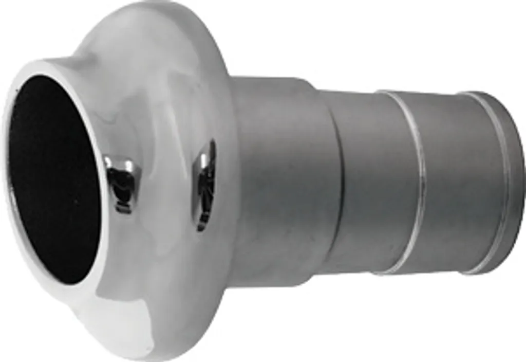 Anti-retour Échappement Bateau Passe-coque Inox Ø50mm Allpa Niro