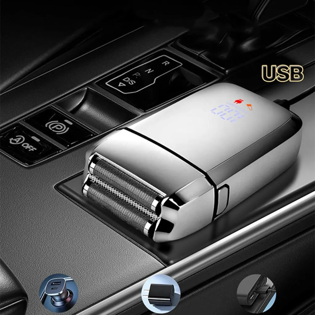 Rasoir Électrique pour Tête avec Écran LED et Rechargeable via USB - 5