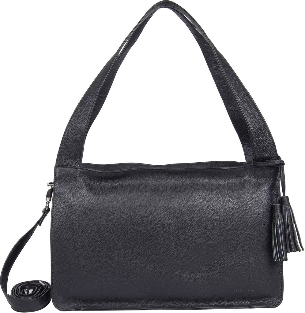 Grand Sac à Main Noir Cadiz GERRY WEBER - Besace Chic pour Femme Active