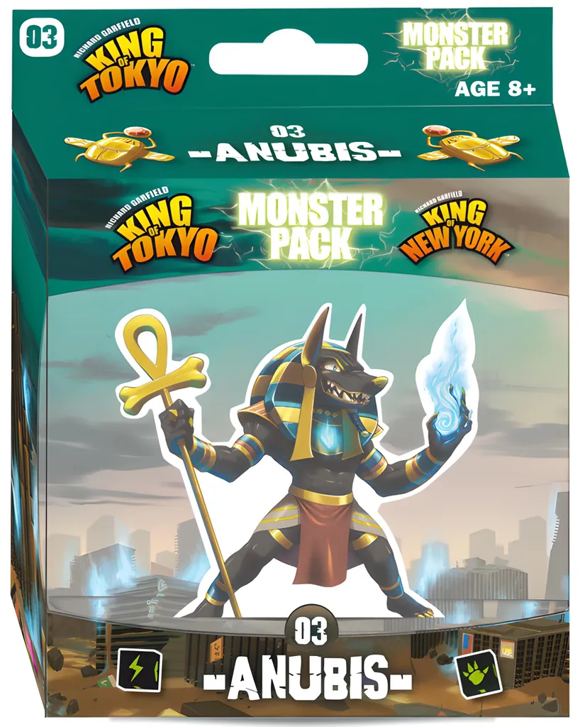 Extension de Jeu de Société King of Tokyo Monster Pack Anubis Anglais