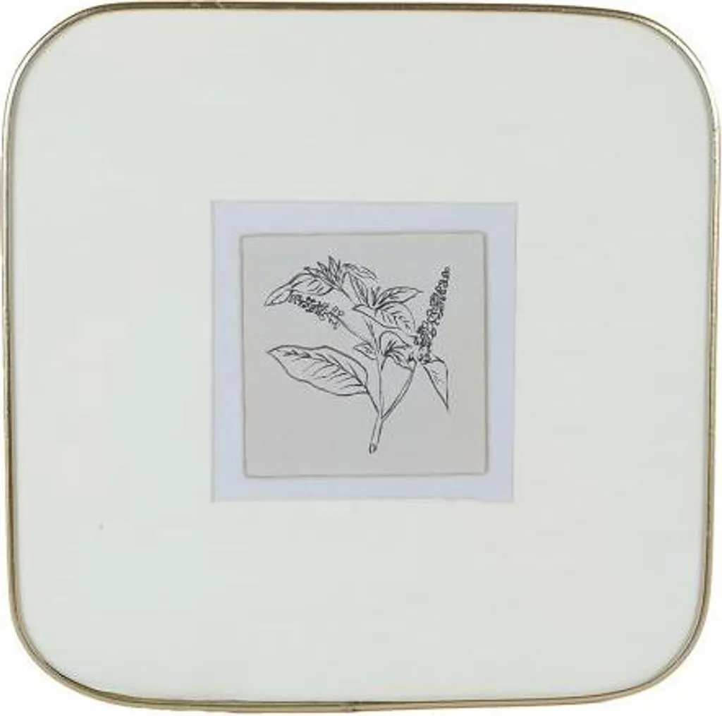 Cadre photo or et verre anti-poussière 21,5cm pour protéger vos images