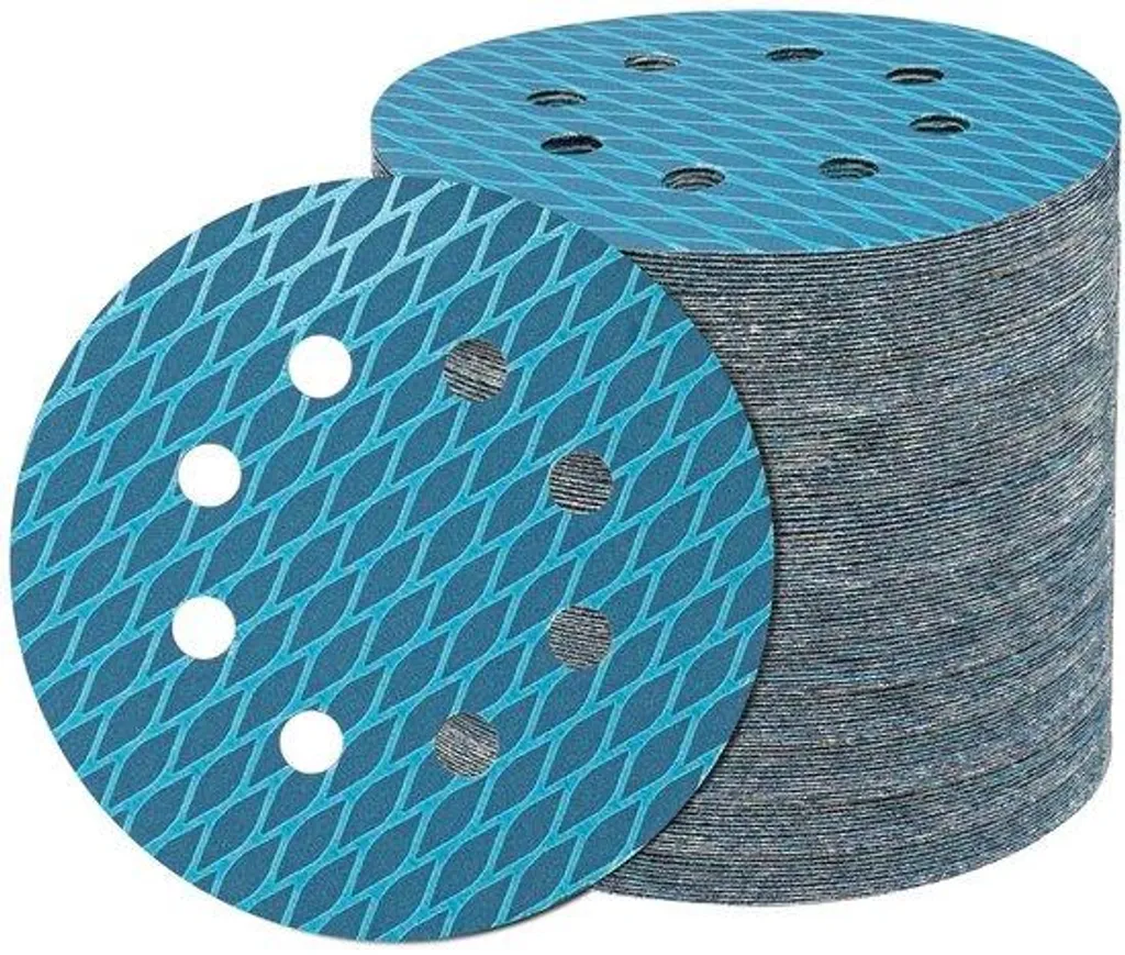 Abrasif zirconium haute qualité 125 mm grain 180 pour ponçage intensif