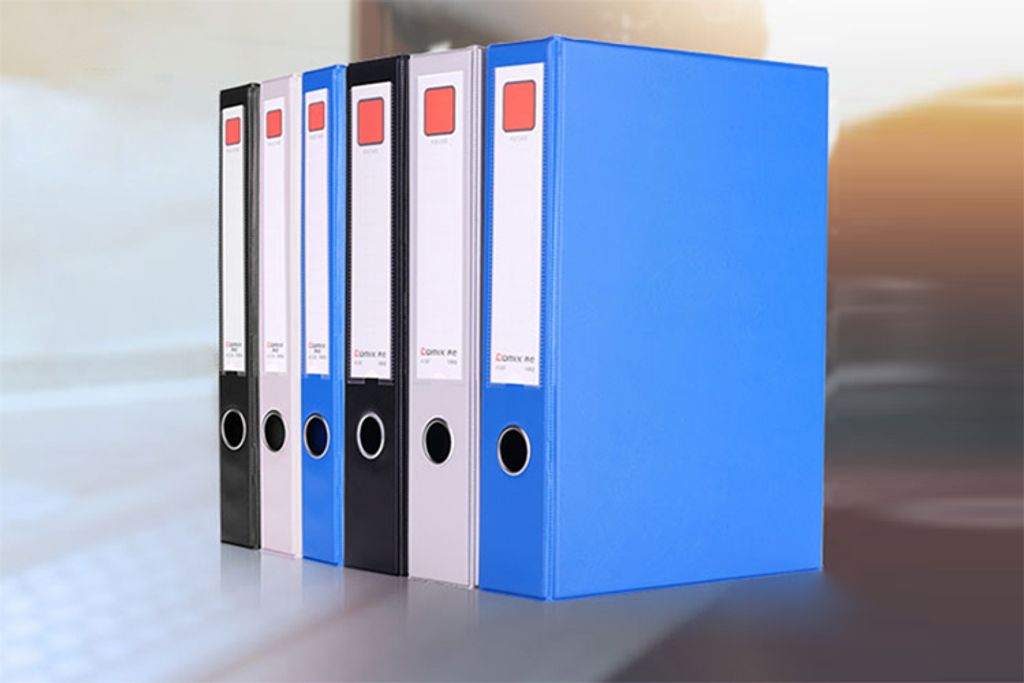 Magnetische Dokumentenbox A1297 A4 Blau