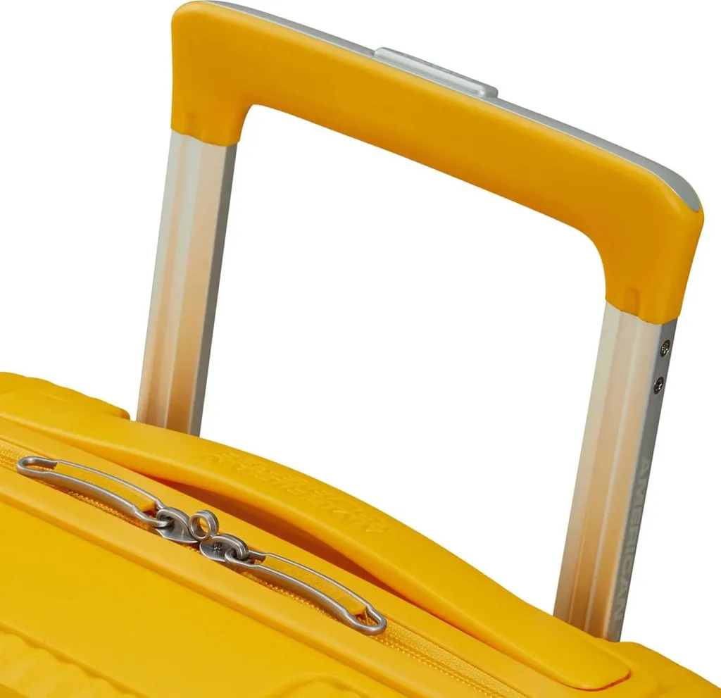 Valise Soundbox Mini Spinner 47 Jaune en Polypropylène Robuste et Légère - 20