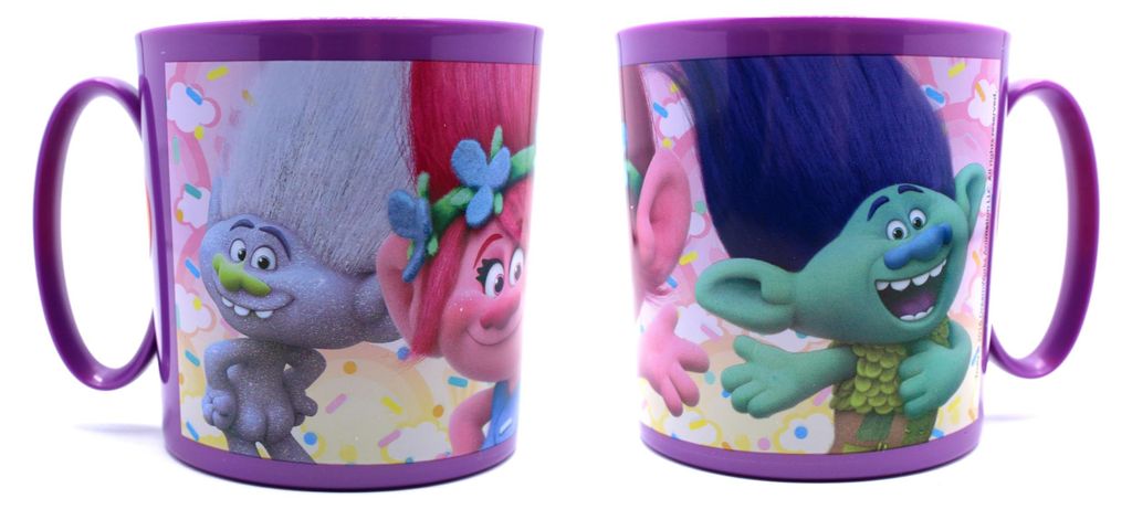Trolls Tasse für Mikrowelle (350 ml) 10x8x9 cm