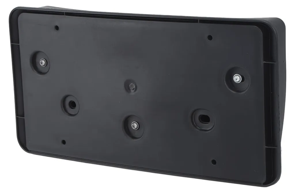 Support de Plaque Tesla Model S 1588288-00-B Résistant aux Chocs Noir