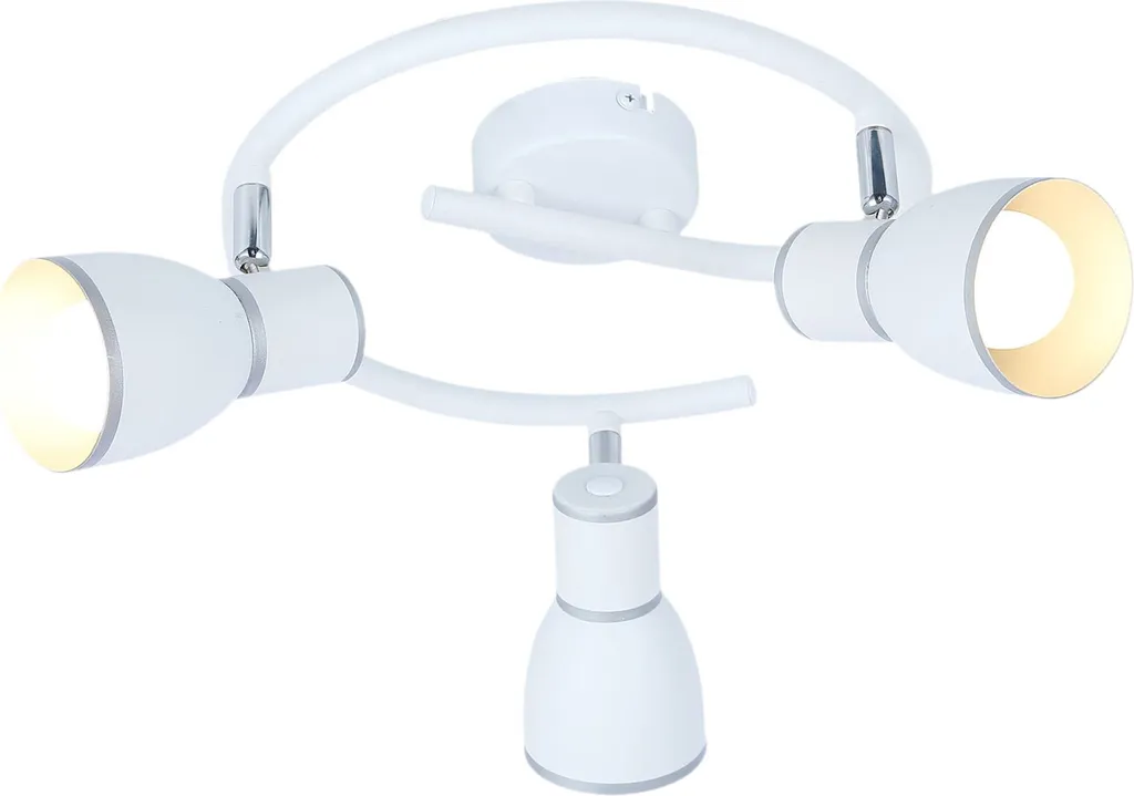 Plafonnier Discret FIDO Blanc pour Couloir ou Bureau Candellux 98-63380