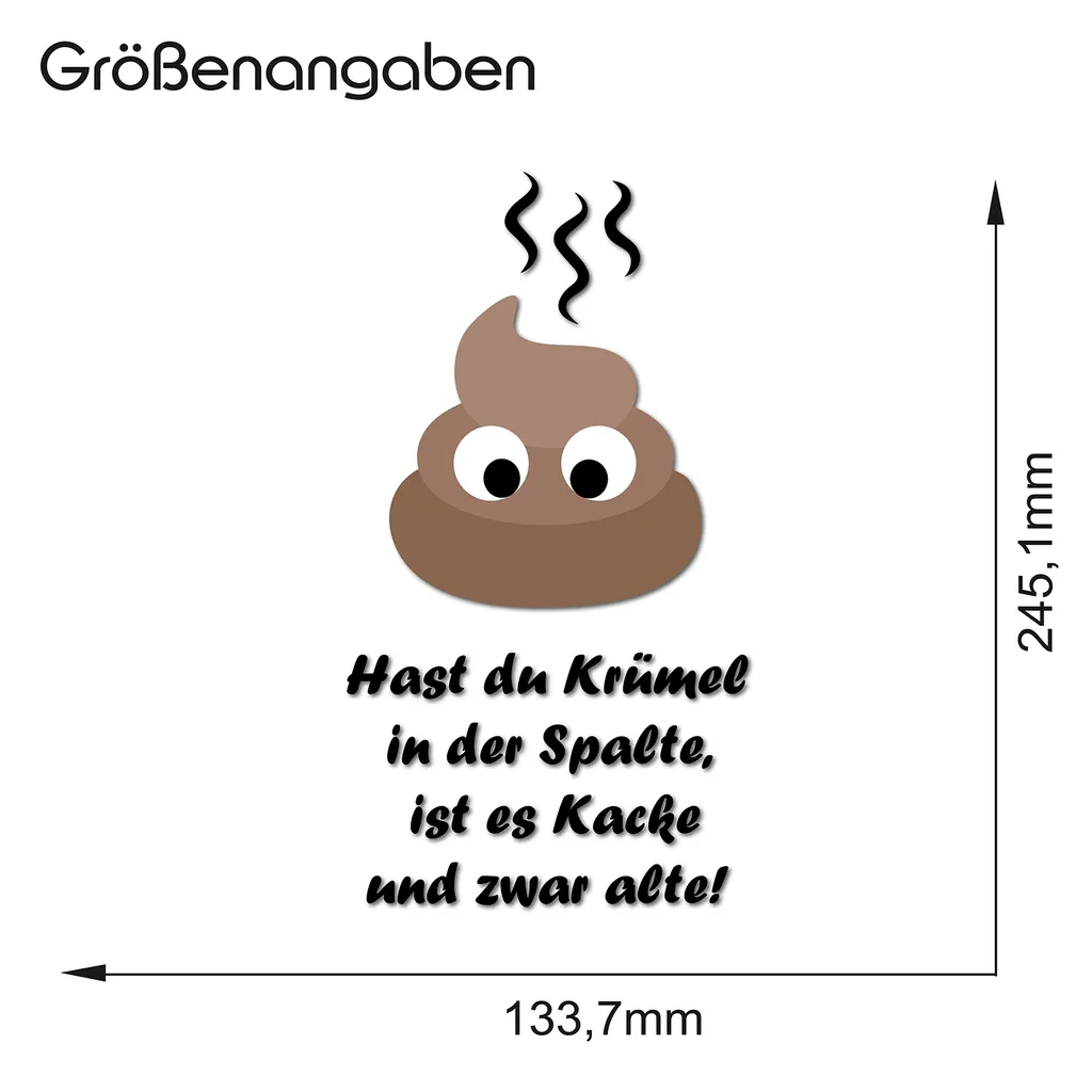 Lustige Toilettendeckel Aufkleber Halloween - Totenkopf WC-Sitz Aufkleber 30x30 Cm