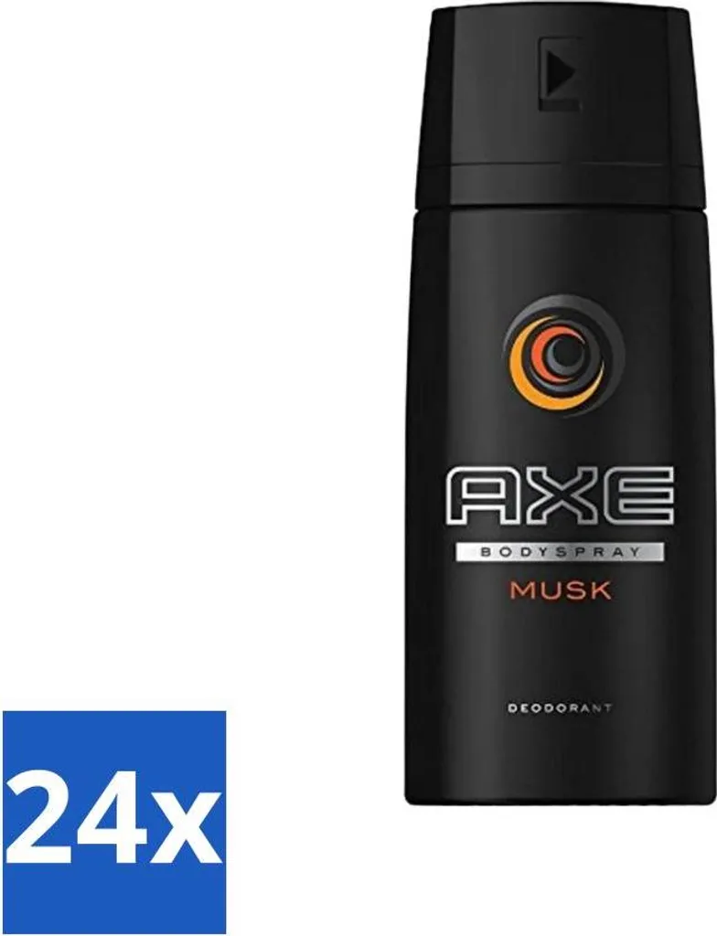 Axe Deodorante Musk 150ml Pack 24 Pezzi | Risparmio e Freschezza Musk