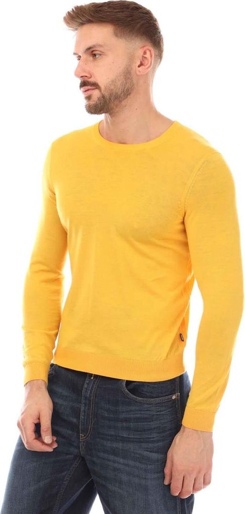 Hugo Boss - "Leno-P" Pullover für Herren GT4068 (M) (Gelb)