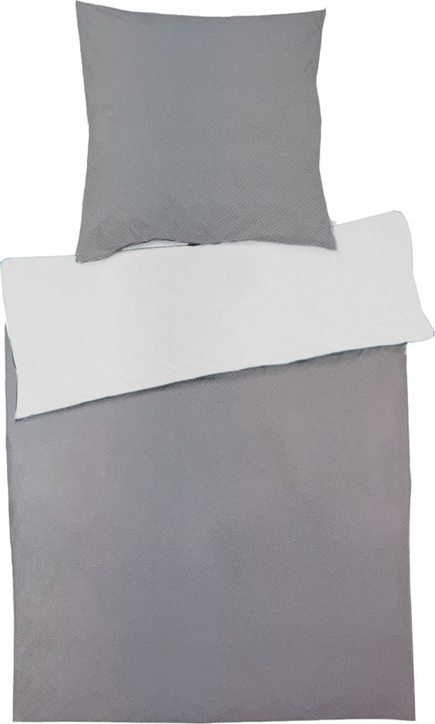 2tg Cashmere Touch Wende-Bettwäsche verschieden Farben