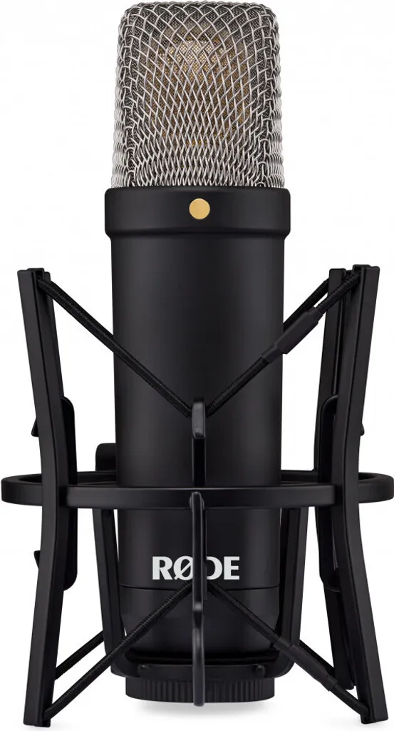 RODE NT1 Signature Noir - Micro de Studio à Condensateur avec Bundle