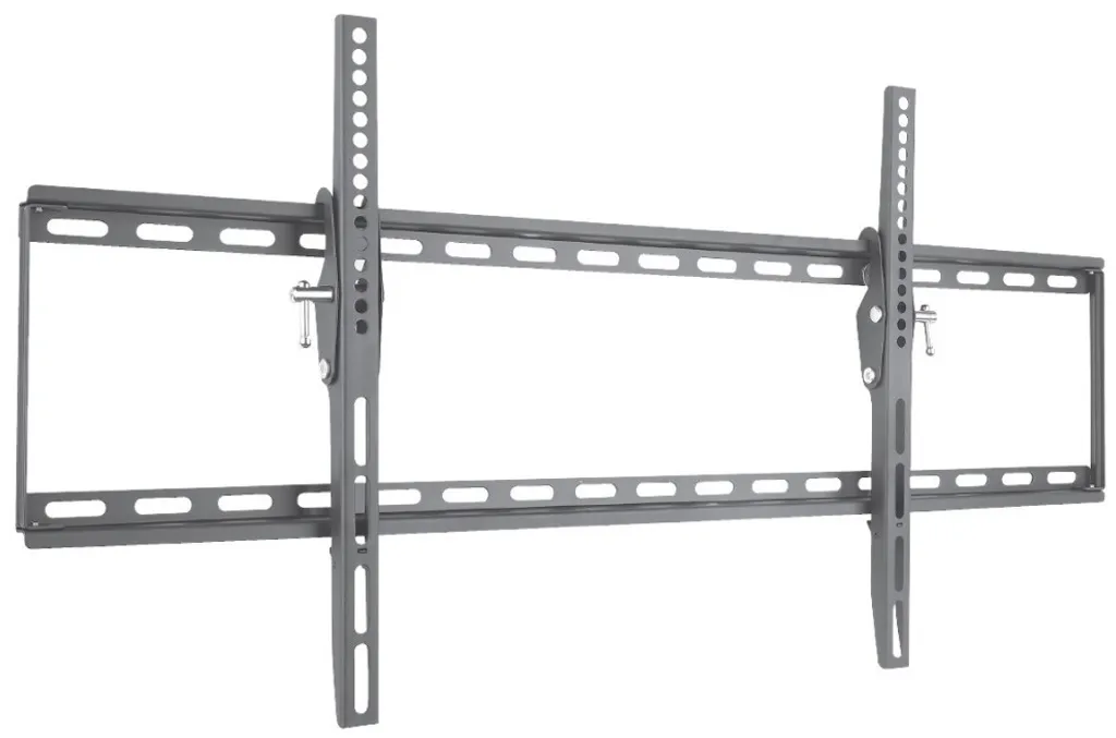 Support mural TV 42-80 pouces Techly noir supportant 60kg acier fixe