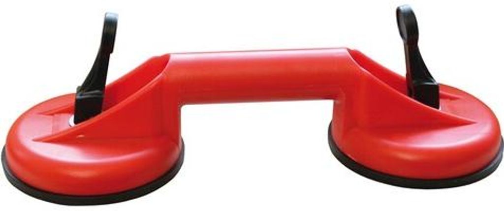 MMXX Saugheber 2-Kopf - 80 kg Tragkraft - Doppelsaugheber für Glas & Platten - Vakuumheber