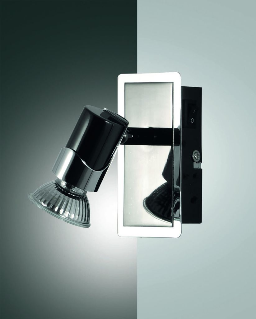Fabas Luce Spot Alice GU10 120x130mm Schwarzchrom