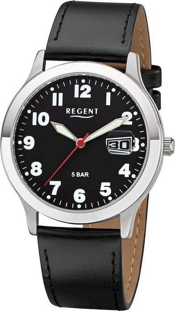 Fini les retards avec la montre Regent Homme F-1023 fiable et lisible