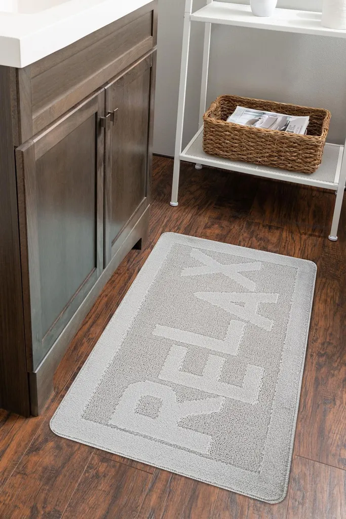 Tappeto Bagno Grigio Mijolnir Relax | Must-Have Home Decor 60x100