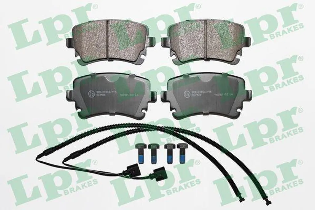 Plaquettes de frein LPR 05P1398A haute performance pour Audi A4 et VW Phaeton