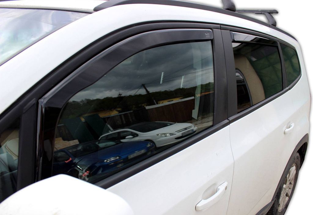 Deflettori D'Aria Heko Per Nissan Qashqai J10 2007-2014 - Set 4 Pezzi Nero Fumè, Antivento E Antipioggia - Foto 9