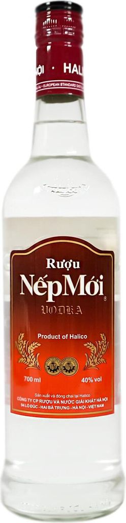 Halico Nep Moi Vodka 40% 700ml Vietnamesische Spirituose Produktbild 