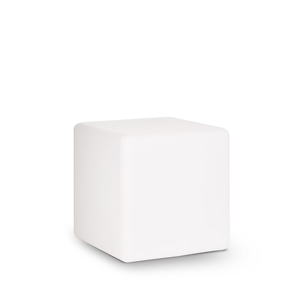Moderne Stehleuchte Luna Aluminium Weiß 1 Licht E27 D40Cm Produktbild 