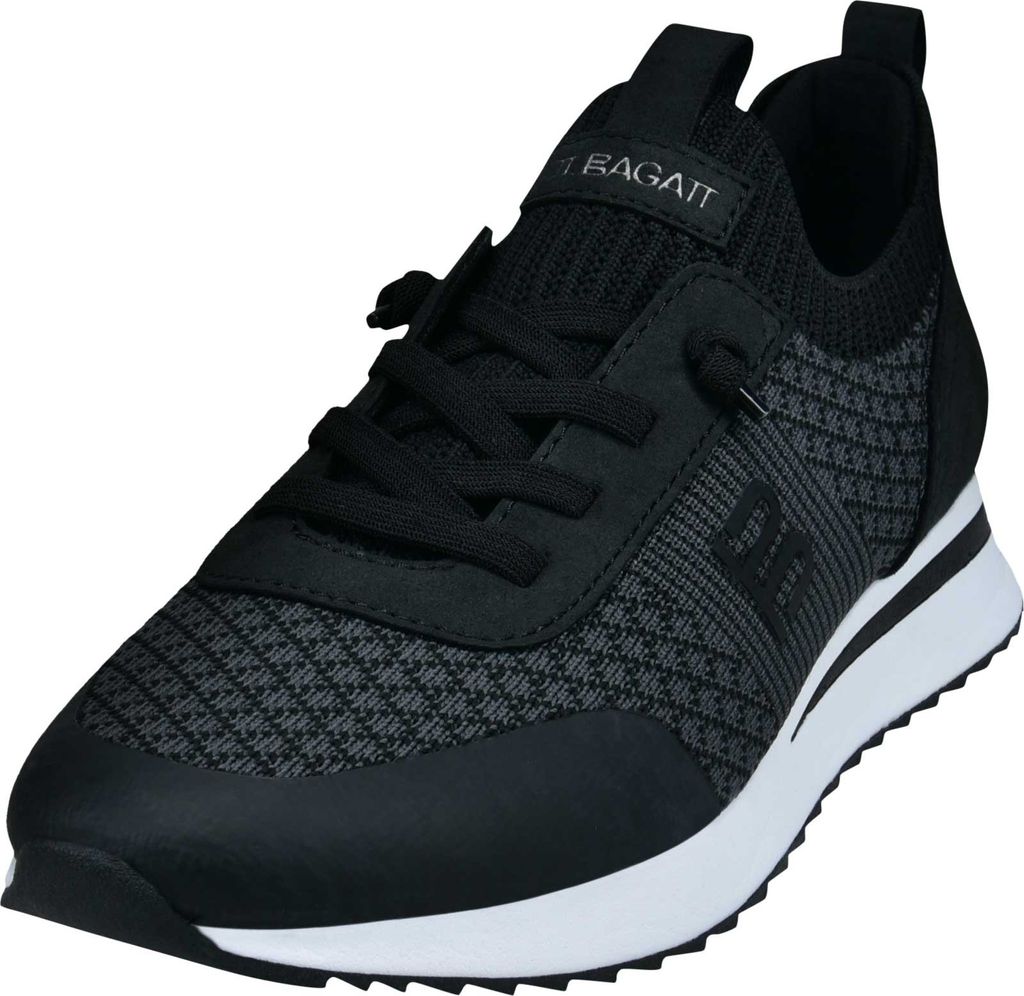 Bagatt Sneaker - Schwarz / Dunkelgrau Synthetik : Normal : 42 Größe: 42 Weite: Normal