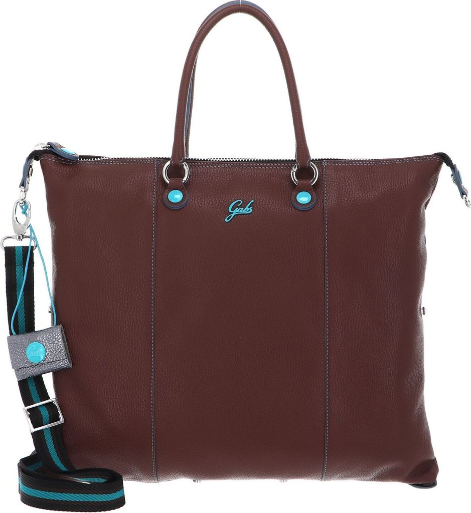 Gabs Schultertasche G3 Plus Shoulder Bag Bull Basic Dark Leather braun