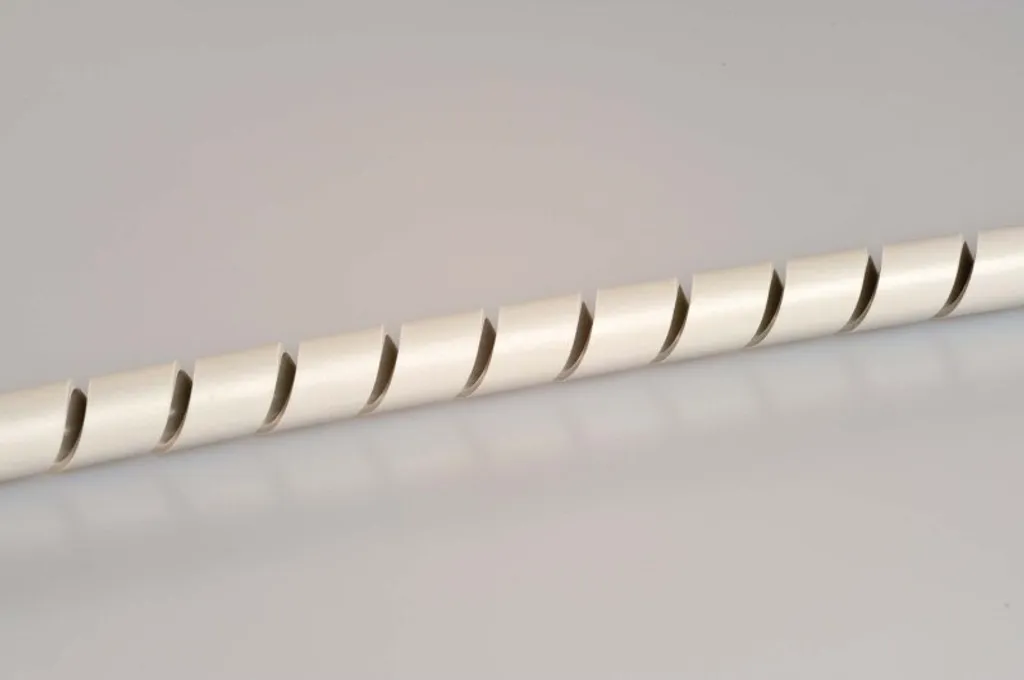 Évitez les nœuds de câbles avec la Gaine Spirale SBPEFR9 Blanc 30m