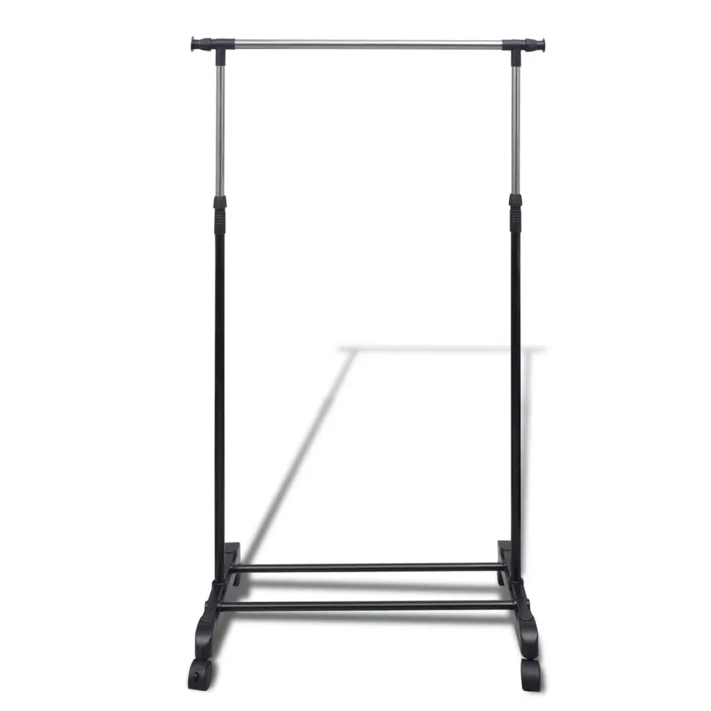 Rangement vêtements ajustable lot de 2 portants pour chambre et buanderie