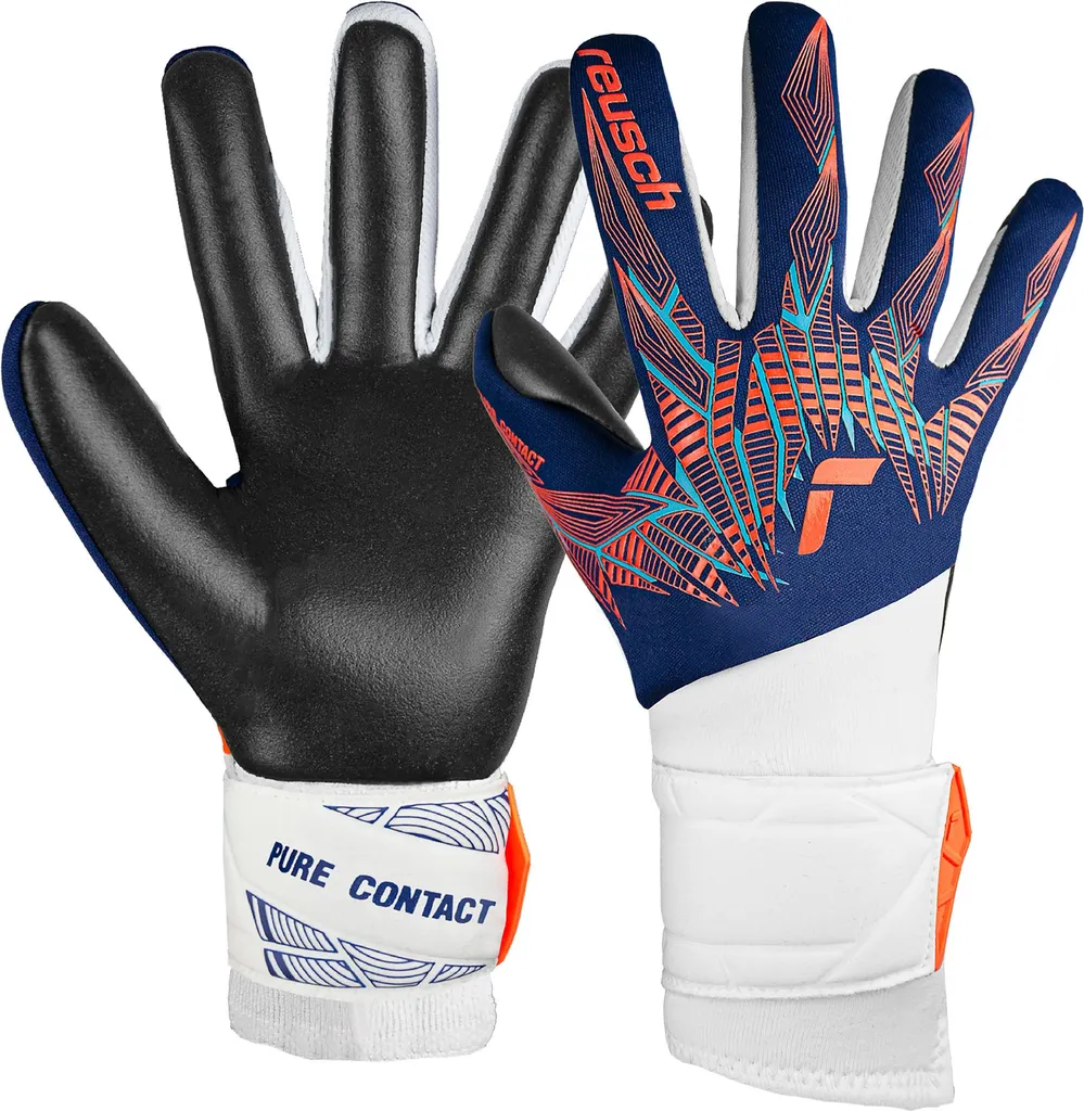 Gants de foot Reusch Pure Contact Silver pour gardien de but adulte