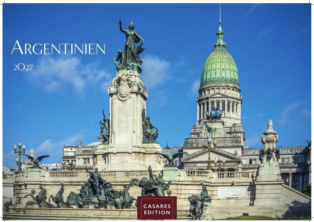 Argentinien Kalender 2027 - Wandkalender | Fotokalender Südamerika 24x35cm - Bildkalender mit beeindruckenden Fotos von Natur, Kultur & Weite, ide...